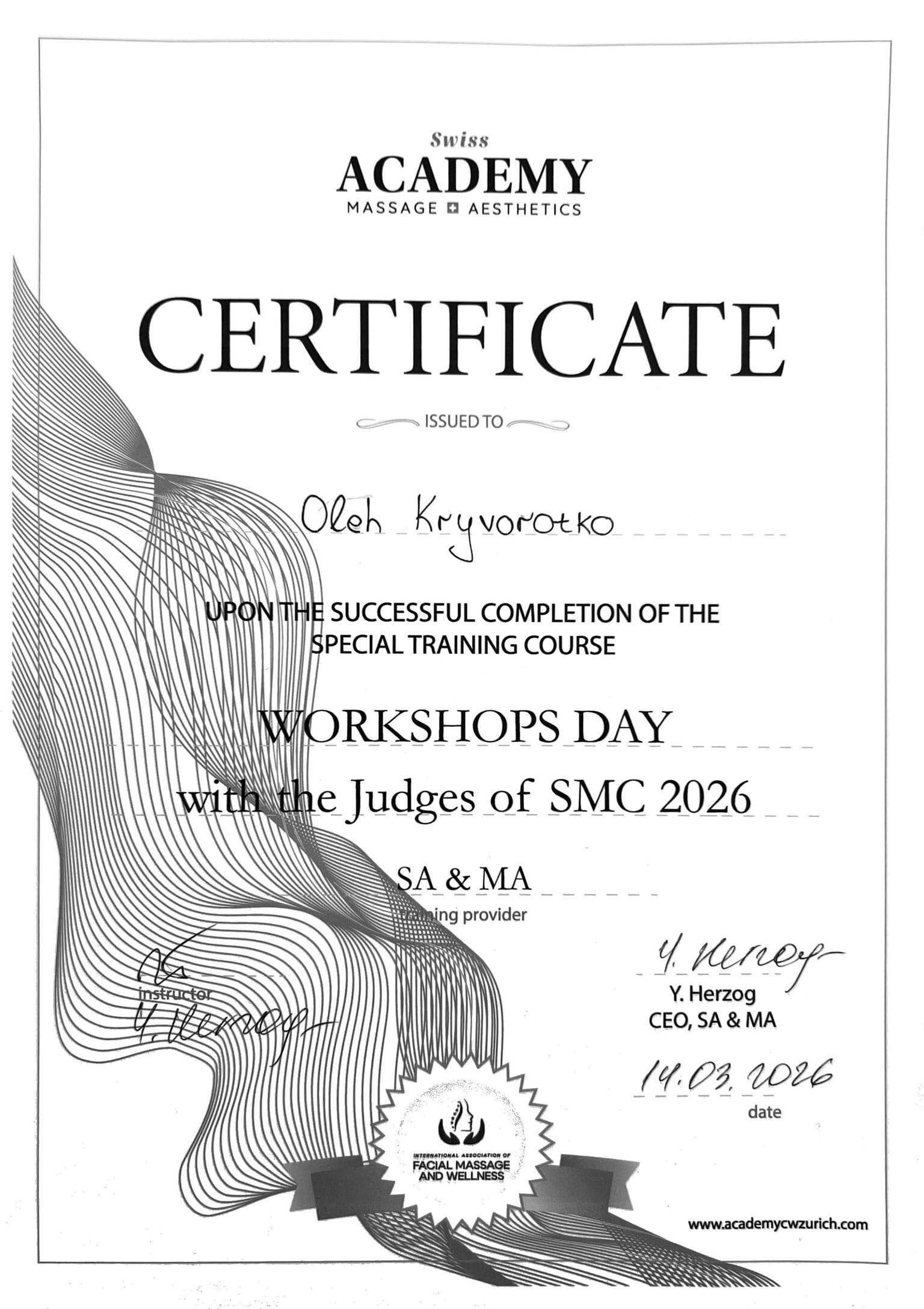 Workshops Day, SMC 2026